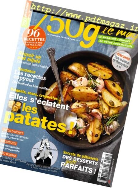 750g le mag – Janvier-Mars 2017 Cover