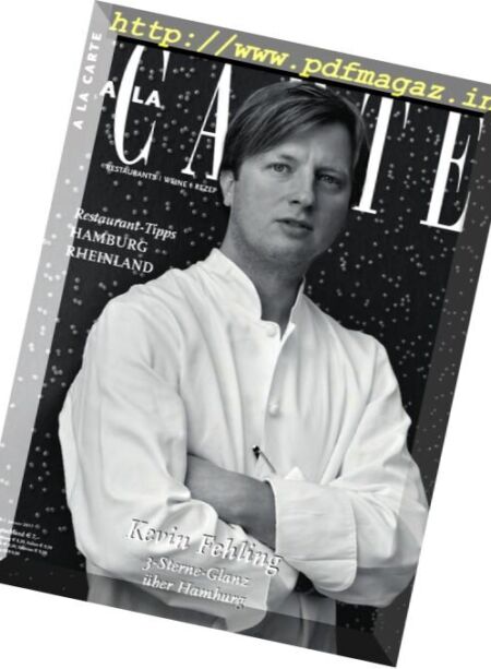 A la Carte – Januar 2017 Cover