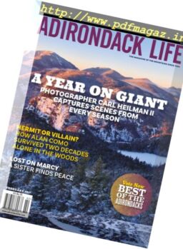 Adirondack Life – January-February 2017