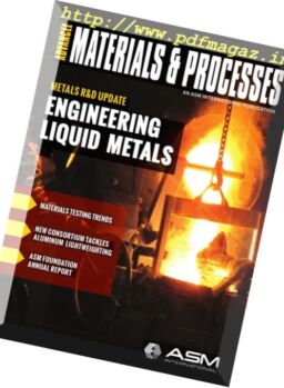 Advanced Materials & Processes – October 2016
