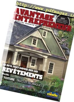 Advantage Entrepreneur – Automne 2011