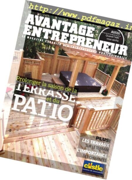Advantage Entrepreneur – Summer 2015 Cover