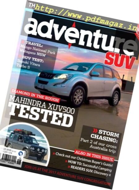 Adventure SUV – November-December 2016 Cover