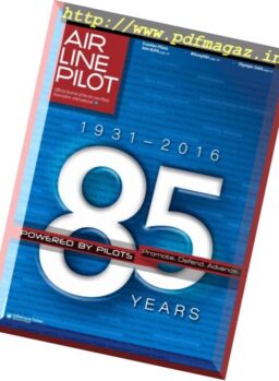 Air Line Pilot – June-July 2016