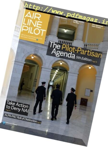 Air Line Pilot – May 2016 Cover