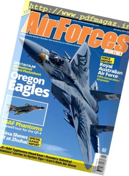 Airforces Monthly – January 2017 Cover