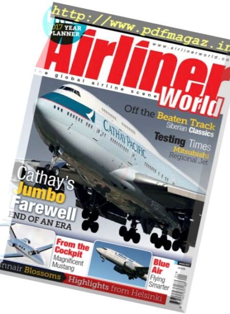 Airliner World – January 2017 Cover