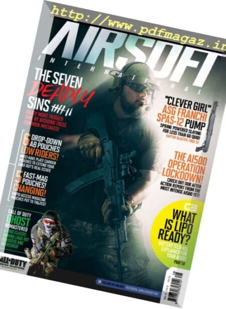Airsoft International – Volume 12 Issue 8 2016 Cover