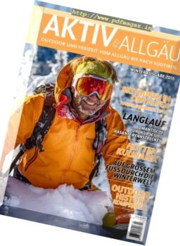 Aktiv im Allgau – Winterausgabe 2016