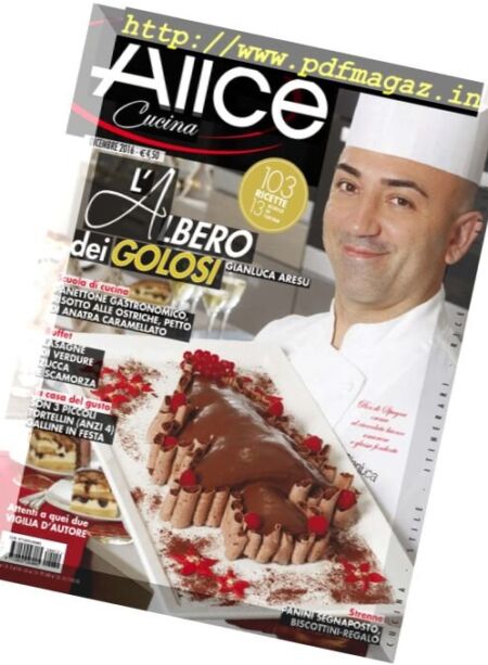 Alice Cucina – Dicembre 2016 Cover