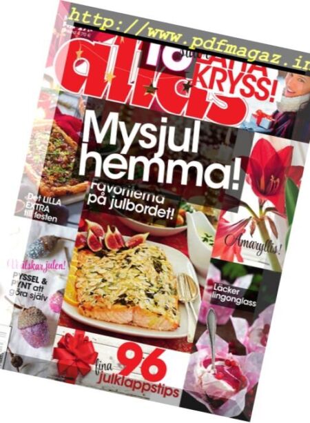 Allas – Nr.49, 2016 Cover