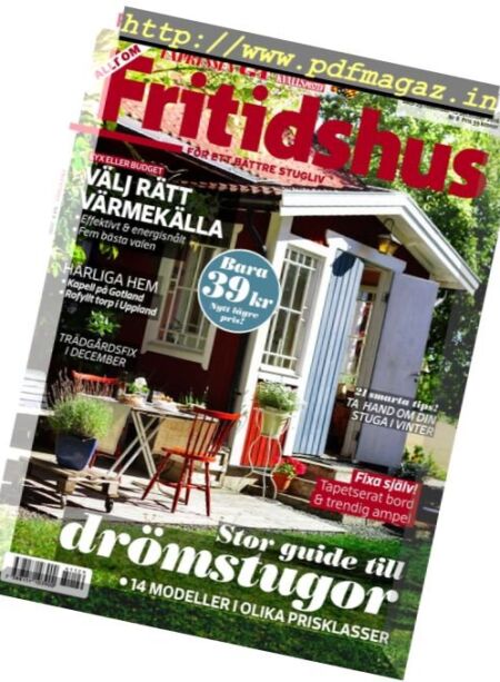 Allt om Fritidshus – Nr.8, 2016 Cover