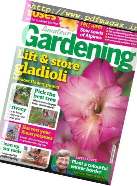 Amateur Gardening – 10 December 2016 Cover