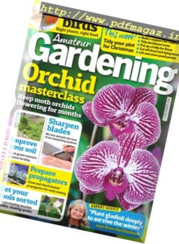 Amateur Gardening – 17 December 2016