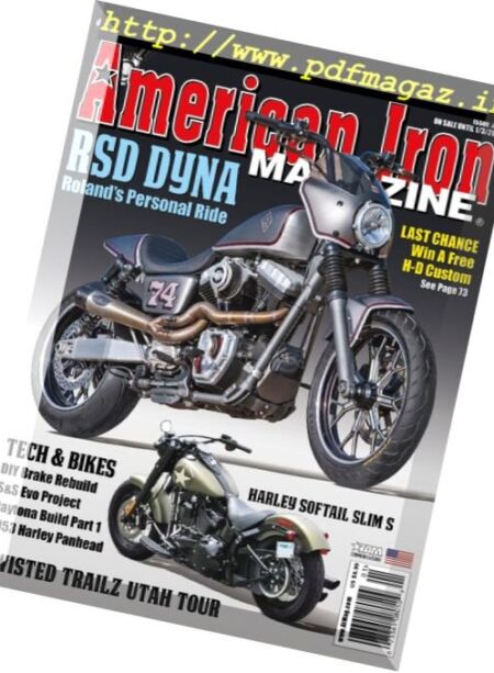 American Iron – Issue 344, 2016 Cover