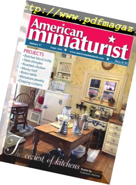 American Miniaturist – January 2017 Cover
