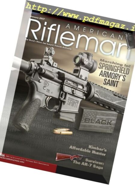 American Rifleman – January 2017 Cover