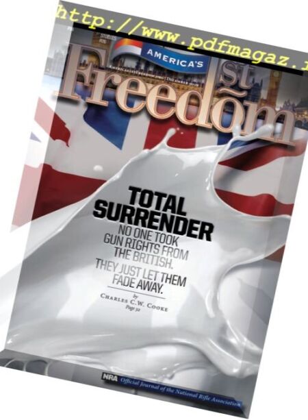 America’s First Freedom – December 2016 Cover