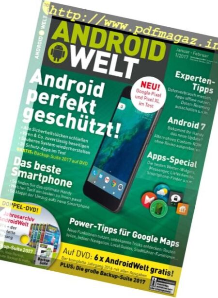 Androidwelt – Januar-Februar 2017 Cover