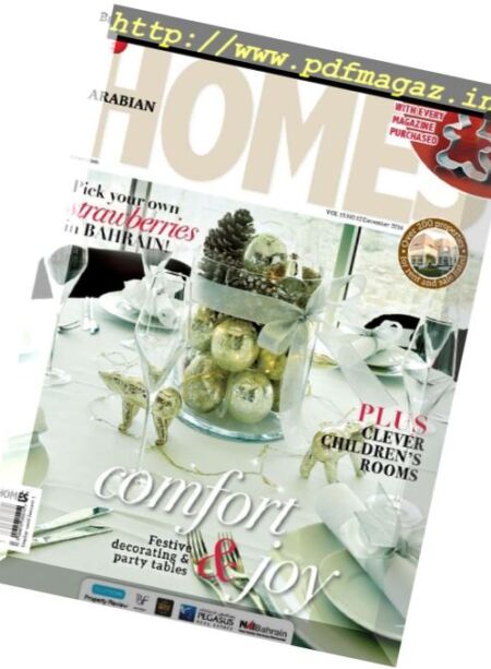 Arabian Homes – December 2016 Cover
