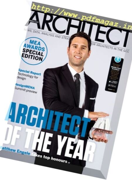 Architect Middle East – December 2016 Cover