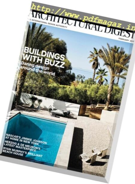 Architectural Digest USA – February 2017 Cover