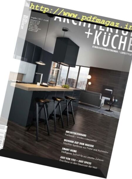 Architektur + Kuche – Nr. 1, 2017 Cover