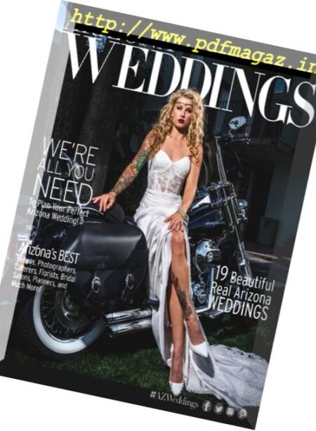 Arizona Weddings – December 2016-January 2017 Cover