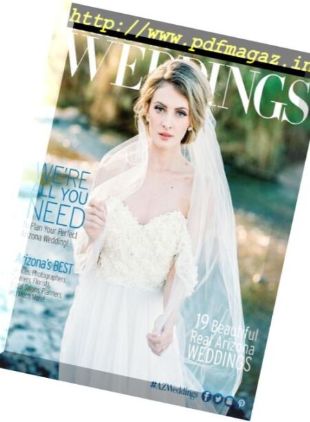 Arizona Weddings – October-November 2016 Cover