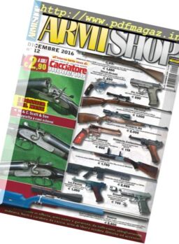 Armi Shop – Dicembre 2016