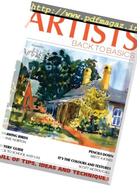 Artists Back to Basics – Volume 3 Issue 7 2016 Cover