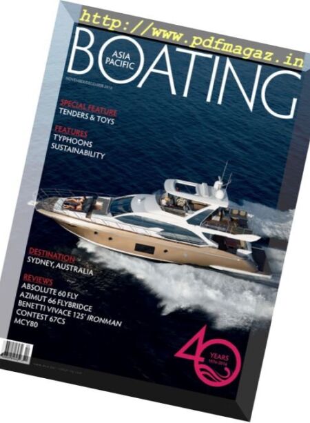 Asia-Pacific Boating – November-December 2016 Cover