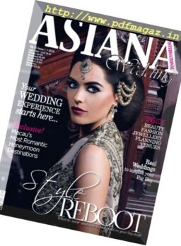 Asiana Wedding International – Vol.10 Issue 1, 2016
