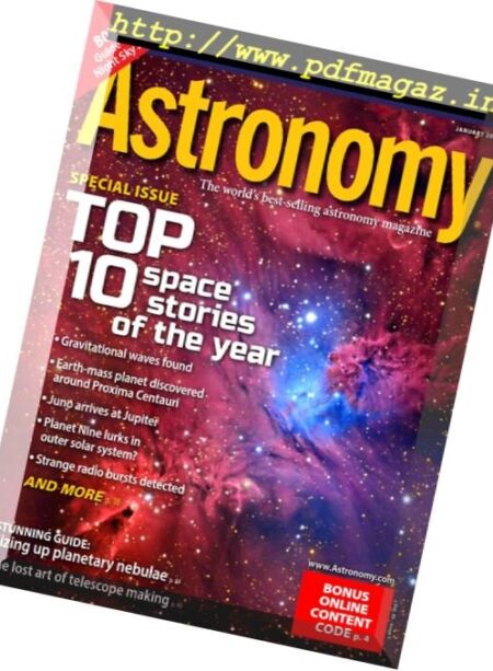 Astronomy – January 2017 Cover