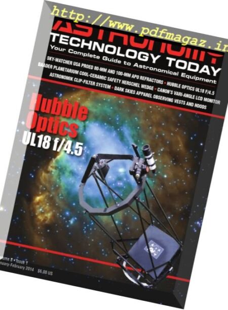 Astronomy Technology Today – January-February 2014 Cover