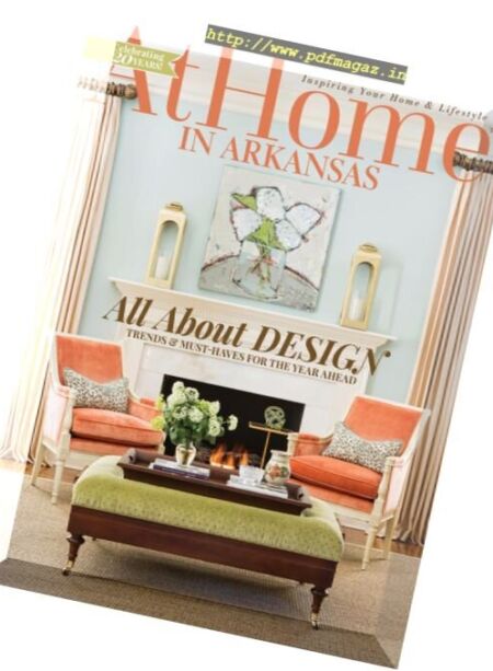 At Home in Arkansas – January-February 2017 Cover