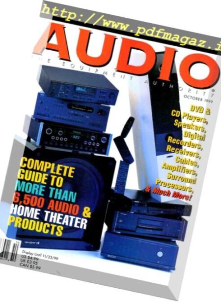 Audio – October 1999 Cover