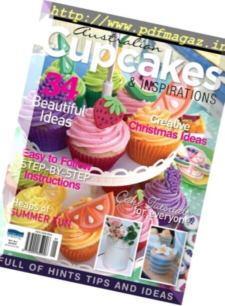 Australian Cupcakes and Inspiration – Volume 5 Issue 1, 2017 Cover