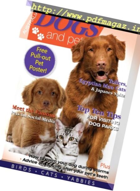 Australian Dogs & Pets – Issue 7, 2016 Cover