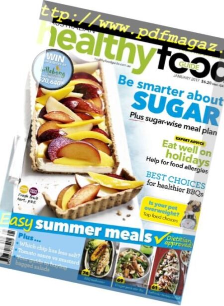 Australian Healthy Food Guide – January 2017 Cover