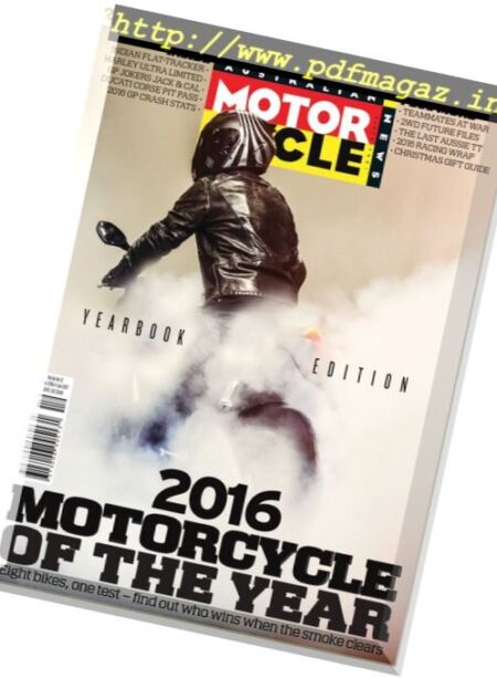 Australian Motorcycle News – 8 December 2016 Cover