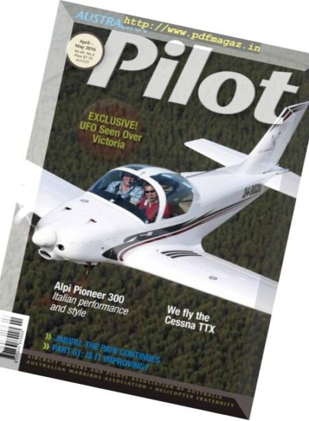 Australian Pilot – April-May 2016 Cover