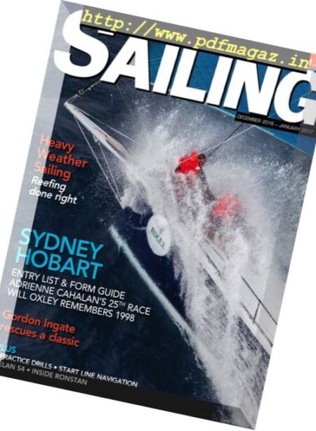 Australian Sailing – December 2016 – January 2017 Cover