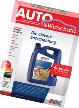 Auto & Wirtschaft – Dezember 2016