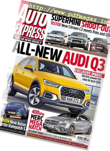 Auto Express – 28 December 2016 Cover
