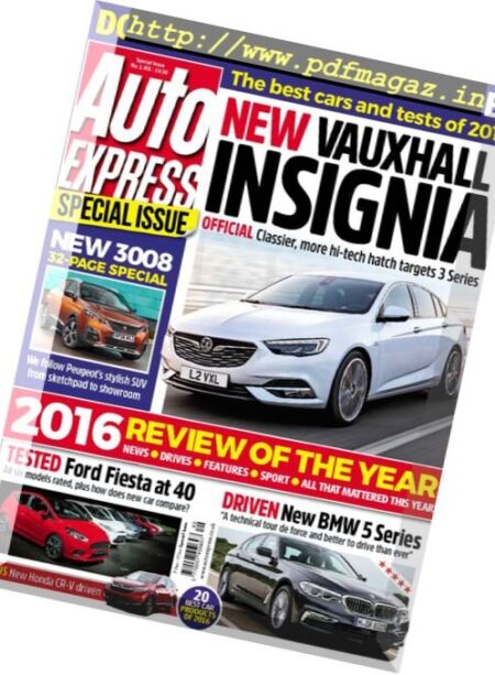 Auto Express – 7 December 2016 Cover