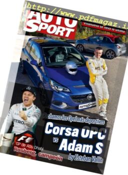Auto Sport – 29 Noviembre 2016