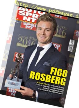 Auto Sprint – 13 Dicembre 2016