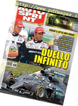 Auto Sprint – 22 Novembre 2016