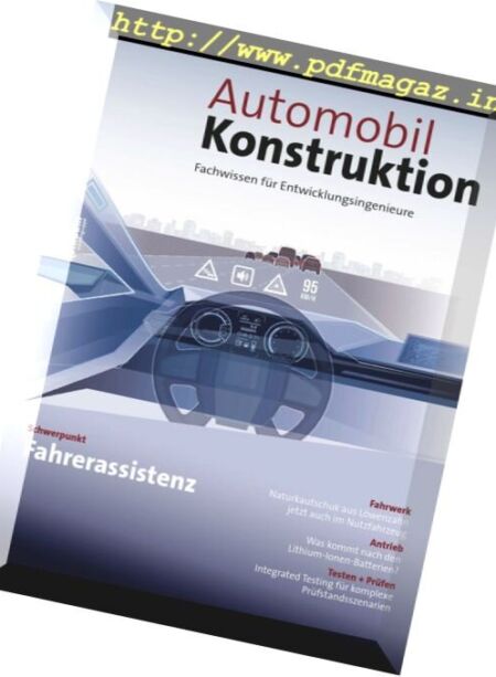 Automobil Konstruktion – November 2016 Cover